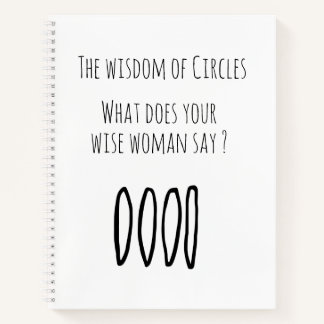 Notebook, 8.5x11" Spiral, Wisdom Circle Notebook