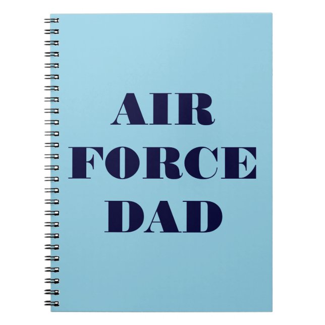 Notebook Air Force Dad (Front)