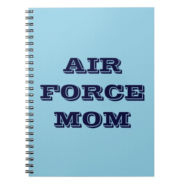 Notebook Air Force Mum (Front)