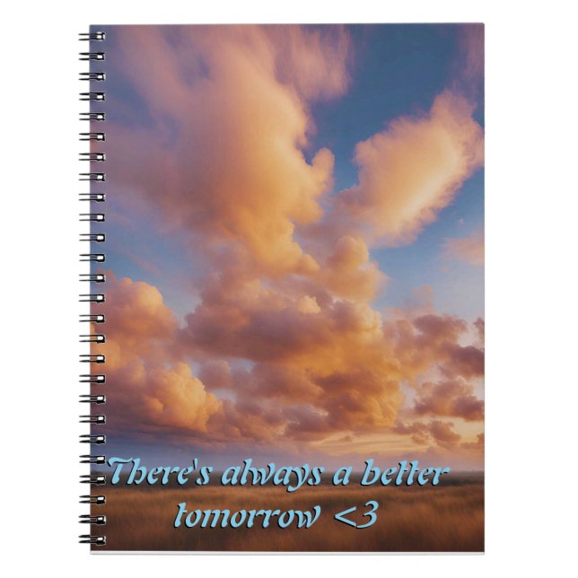 Notebook and writing pad (Front)