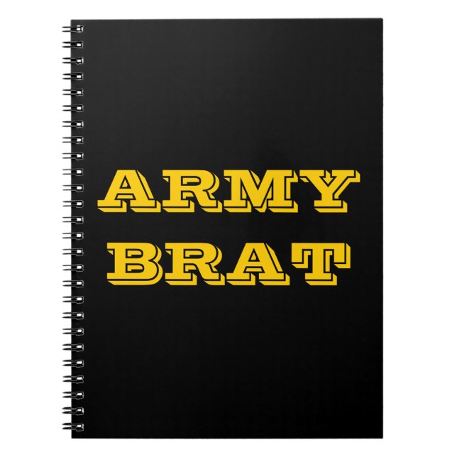 Notebook Army Brat (Front)