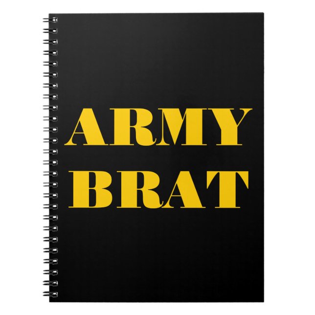Notebook Army Brat (Front)