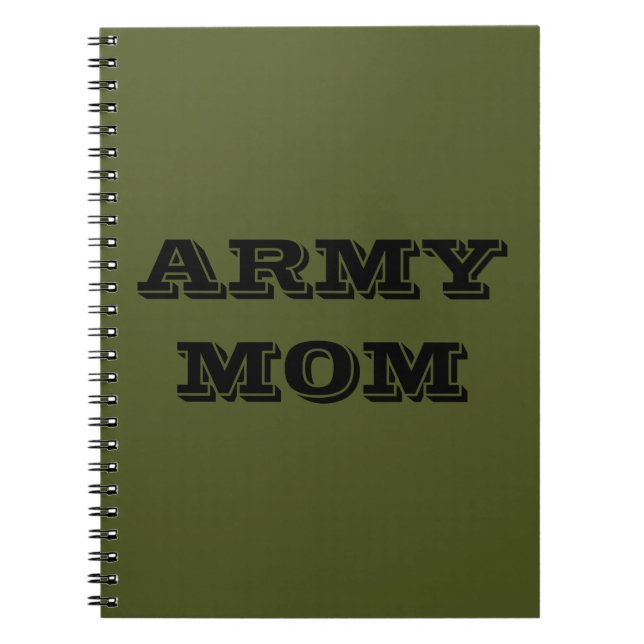 Notebook Army Mum (Front)