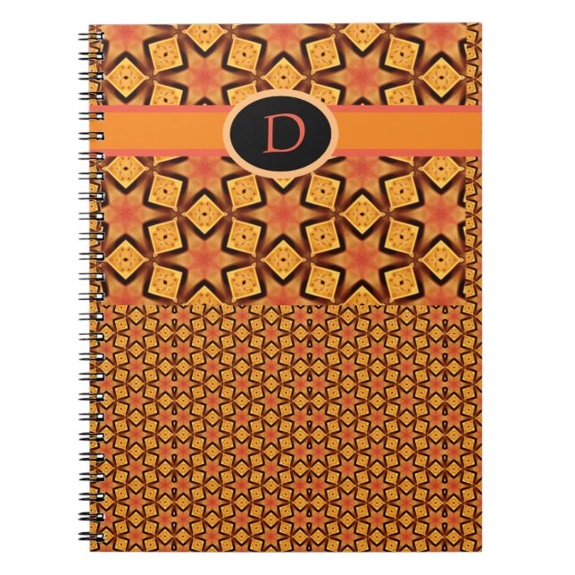 Notebook Back-to-School Trendy Cool Shapes Fun (Front)