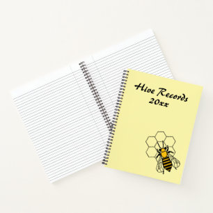 Notebook - Bee Keeping Records