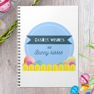 Notebook   'Bunny kisses' cute Easter design
