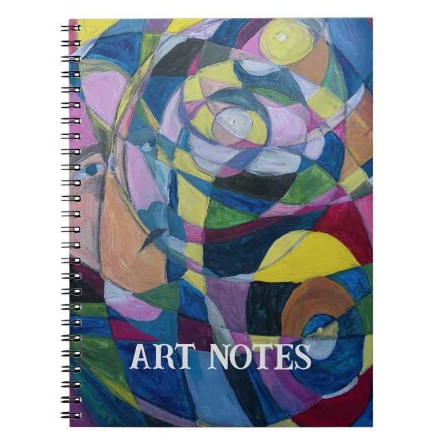 NOTEBOOK BY ARTIST PAULA REILLY. (Front)