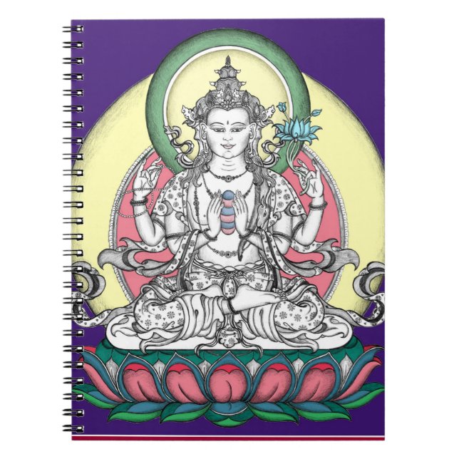 NOTEBOOK Chenrezig / Avalokiteshvara (Front)