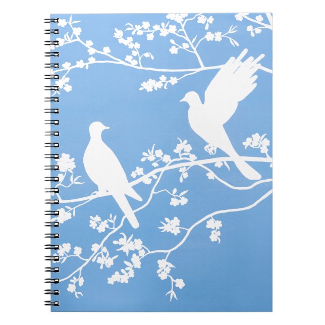 Notebook - China Doves (Front)