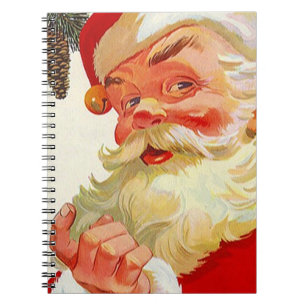 Notebook Christmas Holiday Guestbook Open House