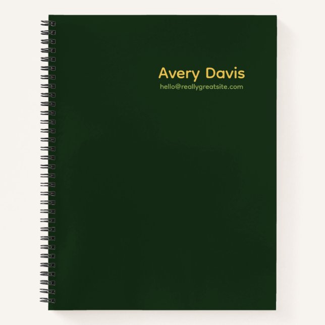 Notebook | Corporate (Front)