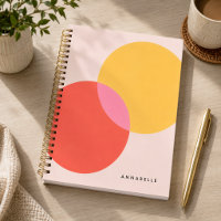 Notebook | Custom Abstract Colour Block Journal