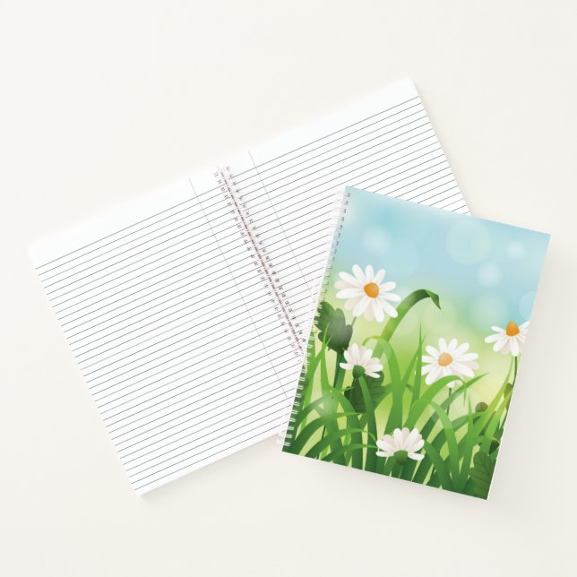 Notebook-Daisies Notebook (Inside)