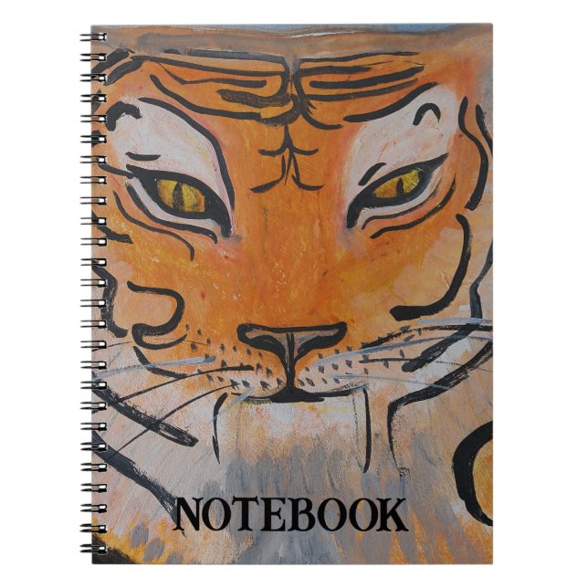 NOTEBOOK DESIGN BY ARTIST PAULA REILLY. (Front)