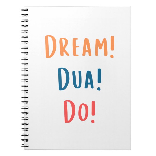 Notebook - Dream Dua Do (Front)