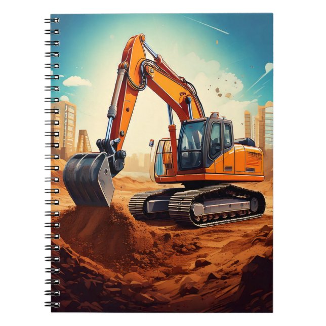 Notebook - excavator (Front)