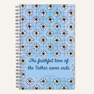 Notebook Faithful Love Design