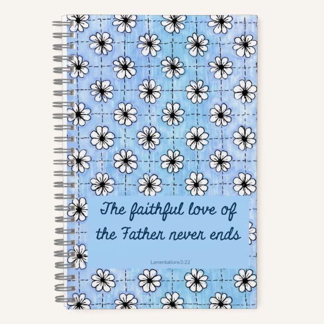 Notebook Faithful Love Design (Front)