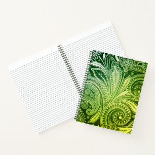 Notebook-Flora Greens Notebook