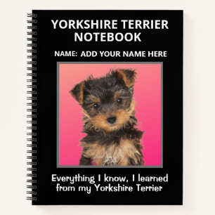 Notebook for Lovers of Yorkshire Terriers