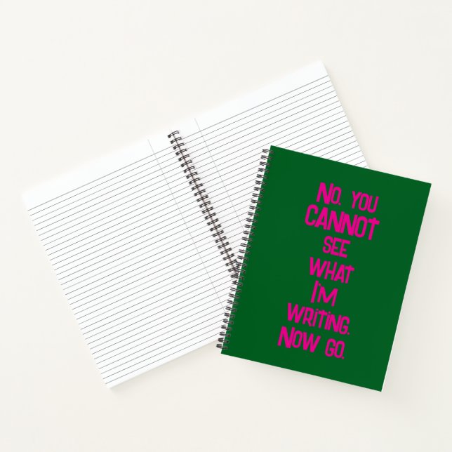 Notebook For People Who Love Privacy (Inside)