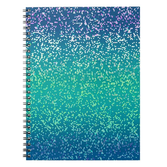 Notebook Glitter Graphic Background (Front)