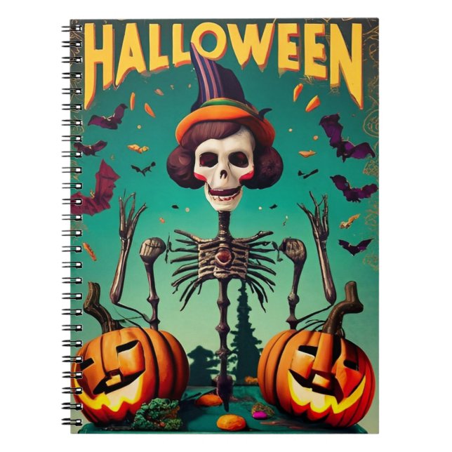 Notebook Halloween pumpkins (Front)