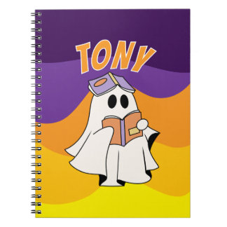 Notebook hallowen ghost gift for boy