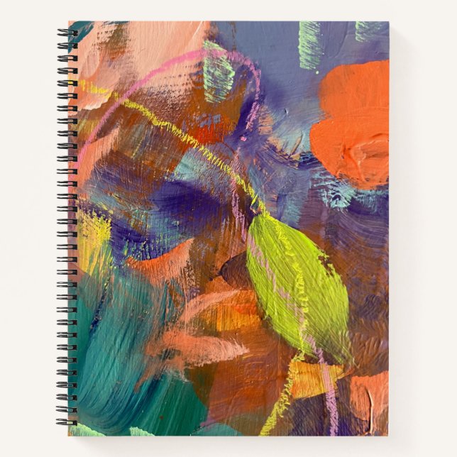 Notebook in Wild Garden Design (Front)