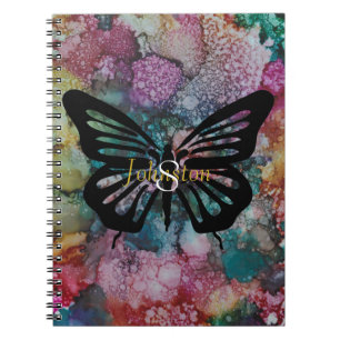 Notebook "Inkblots/Butterfly" Personalise