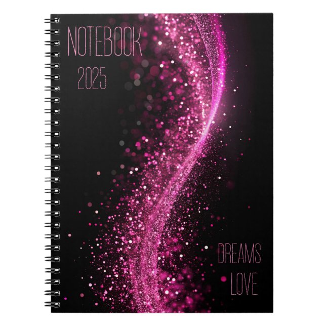 Notebook Journals Glider, with sequins 2025 (Front)
