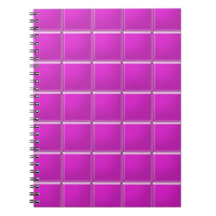 Notebook - Magenta Mosaic