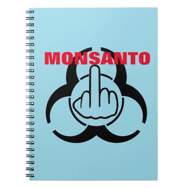 Notebook Monsanto Bio Hazard Flip (Front)