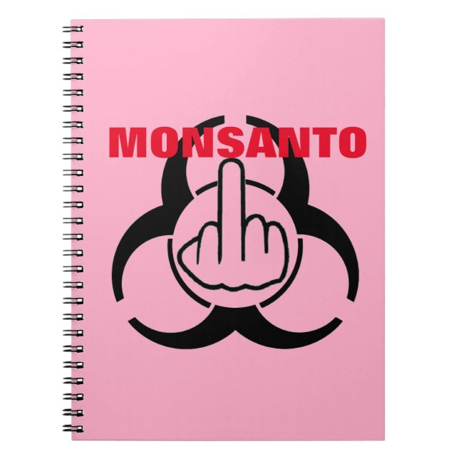 Notebook Monsanto Bio Hazard Flip (Front)