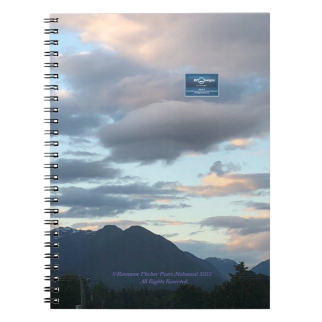 Notebook (MountainView #1) RFPMDesigns ©️2022 (Front)