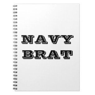 Notebook Navy Brat