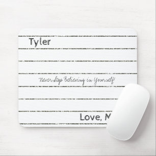 Notebook, Never Stop Believin Mouse Pad! Mouse Pad