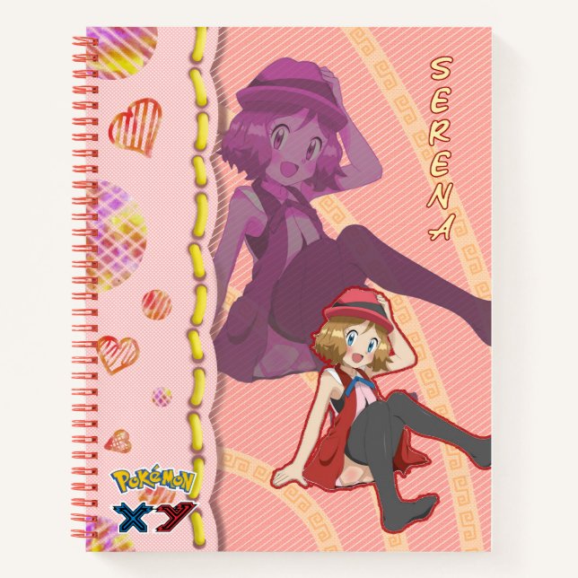 Notebook of Serena Pokemon (Front)