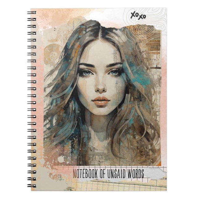 Notebook of Unsaid Words (Front)