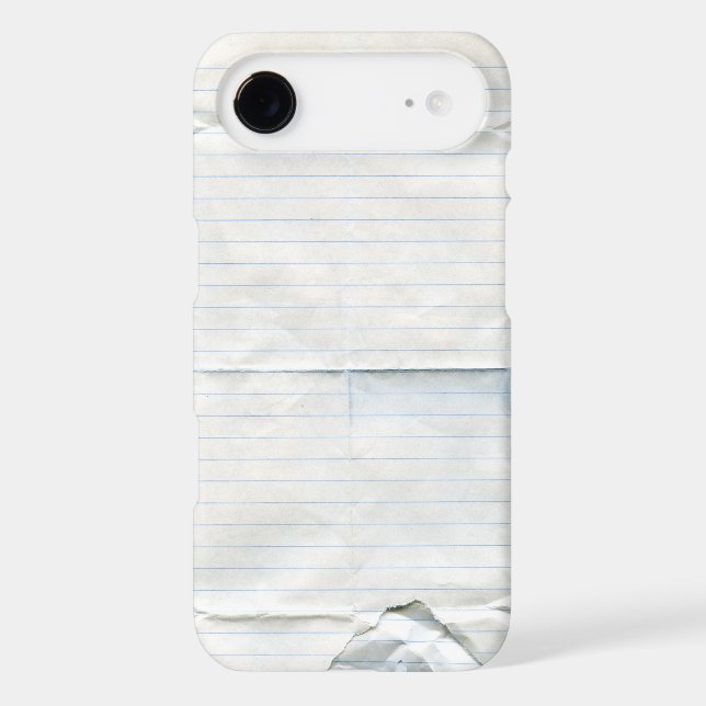 Notebook Paper Case (Back)