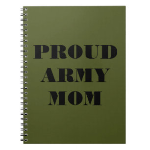 Notebook Proud Army Mum