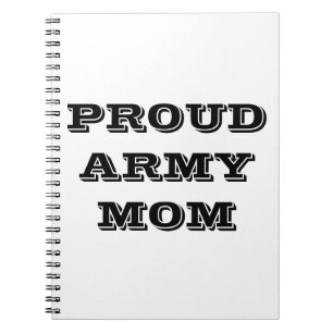 Notebook Proud Army Mum