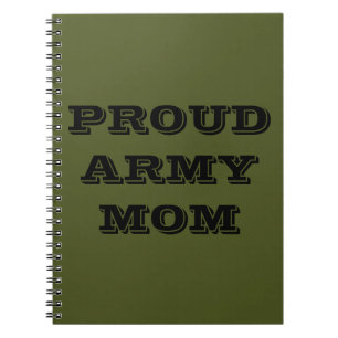 Notebook Proud Army Mum