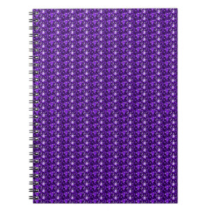 Notebook Purple Glitter