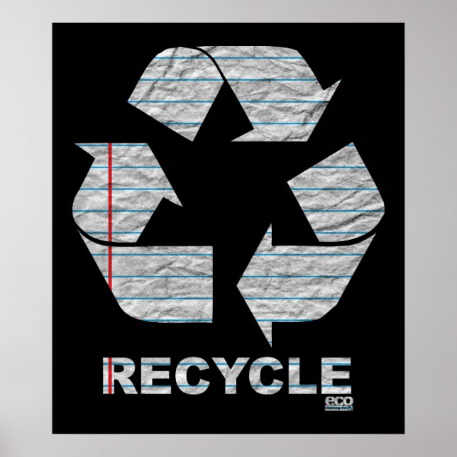 Notebook Recycle Poster (Front)