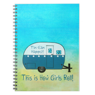 NOTEBOOK | Retro Camper | Personalise It!