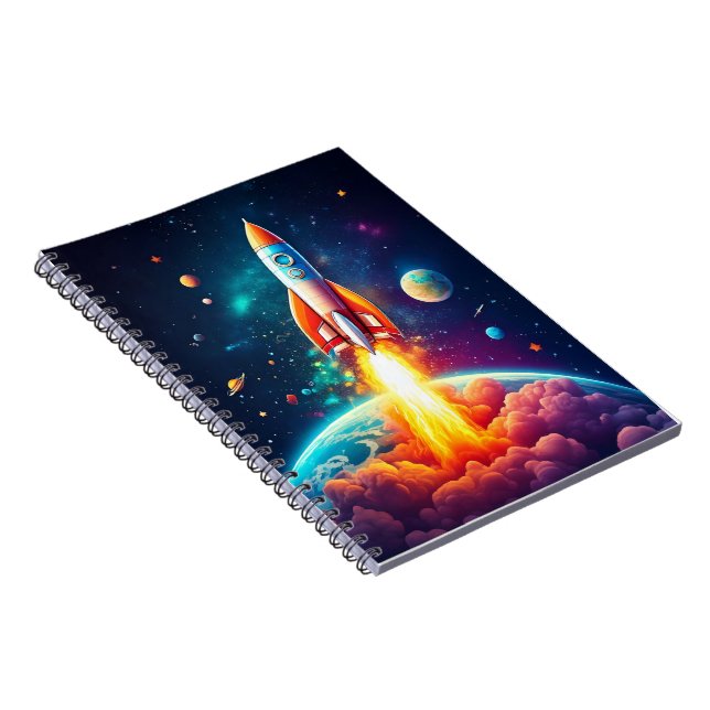Notebook - Rocket (Right Side)