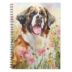 Notebook – Saint Bernard Dog Lover Journal
