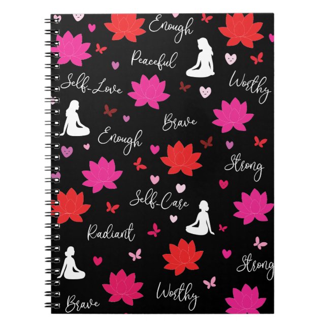 Notebook | Self-Care Line Art Journal (Front)