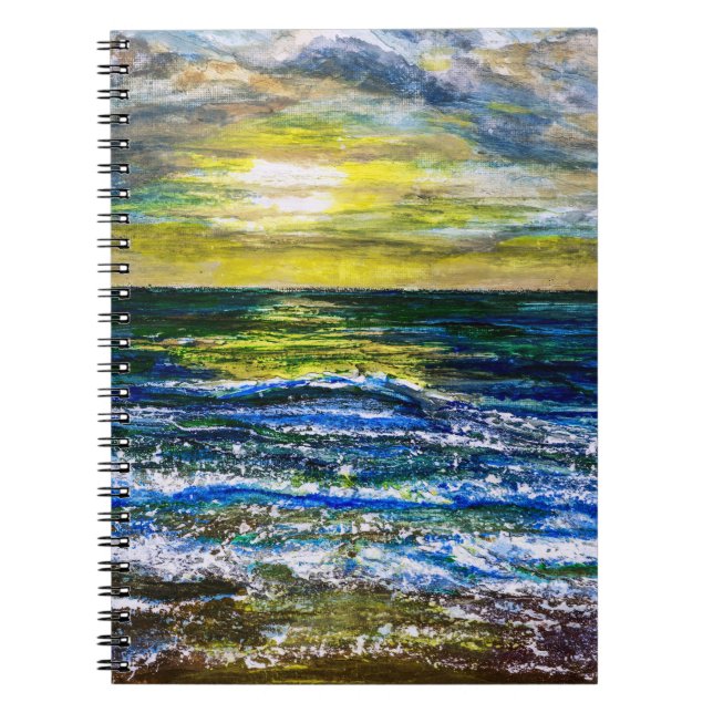 Notebook - Sunset Seaside Moods (Front)